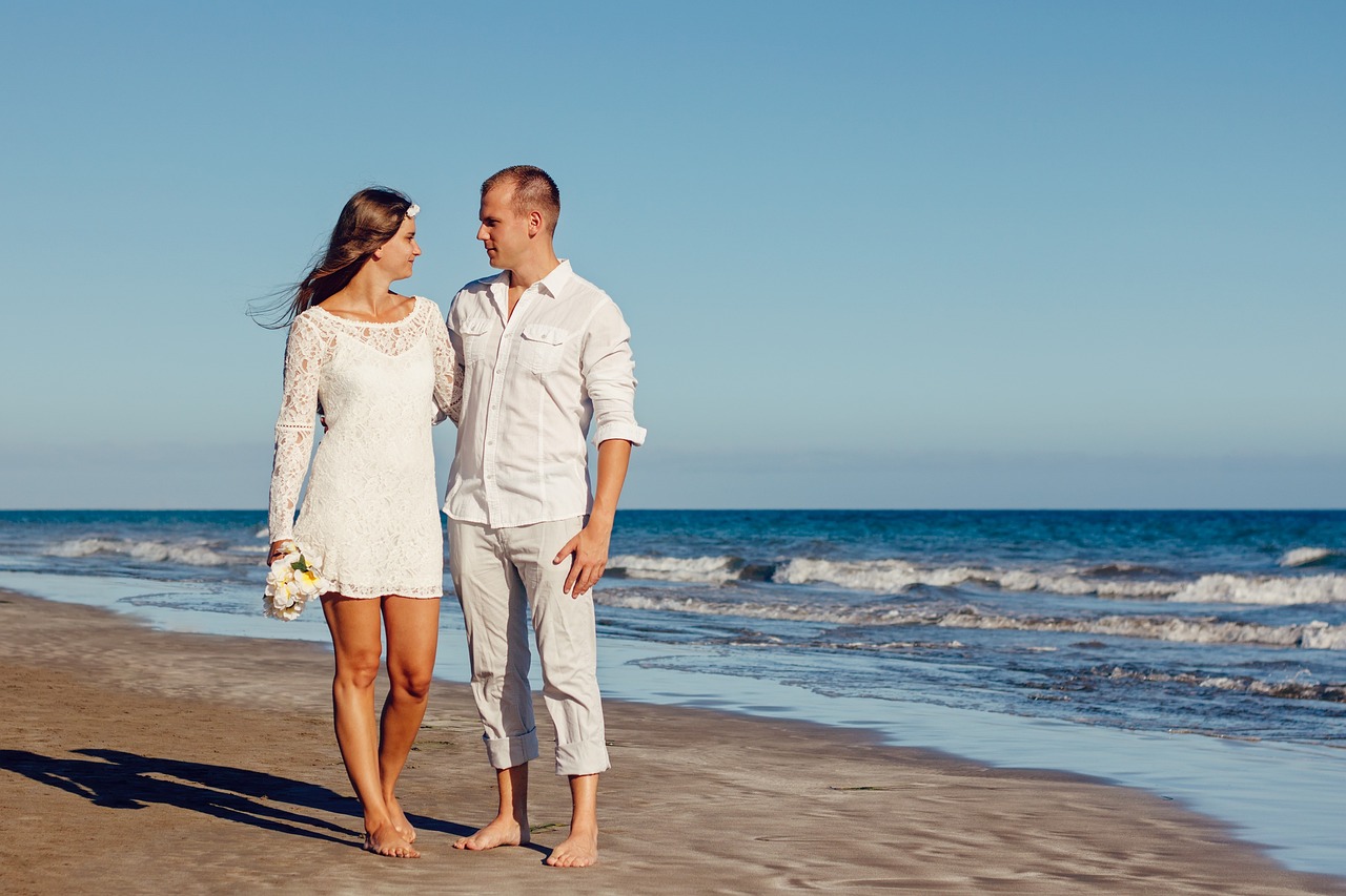 wedding, beach, young couple-1745240.jpg